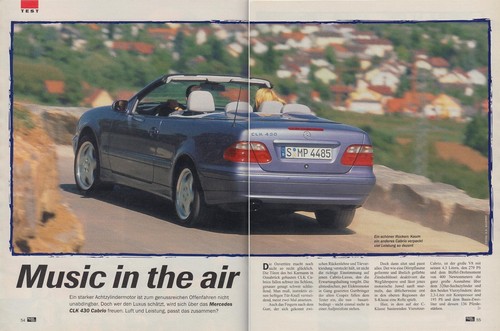 Mercedes benz clk 430 cabrio - 430,
