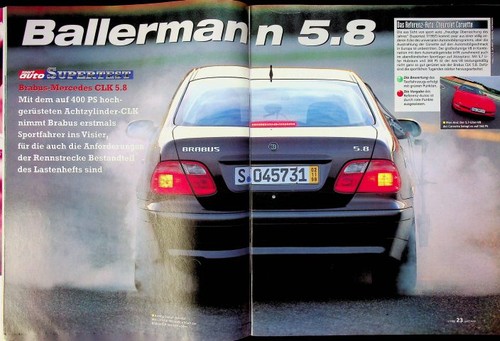 Sport auto 1998 - sport, mercedes